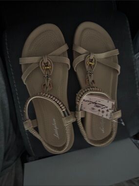 Littleplum Tan Women's Sandals